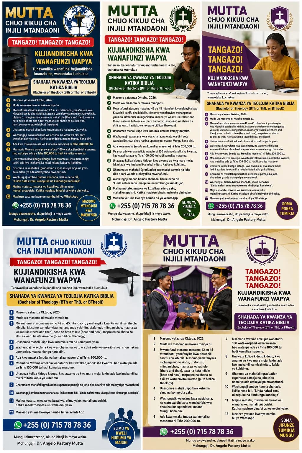 MUTTA Online Gospel College